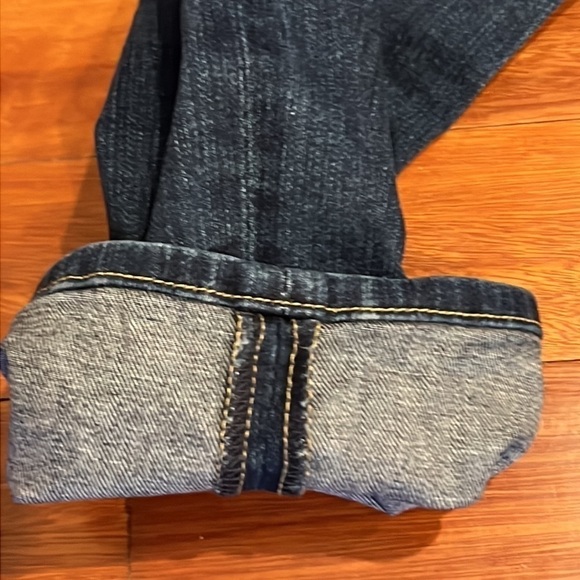 ⭐️ 7 for all Mankind Josefina Skinny Boyfriend Distressed Size 31 - Picture 9 of 11